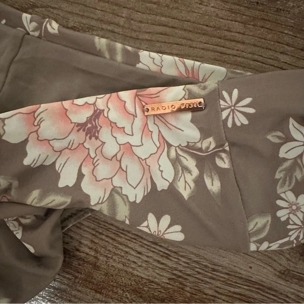 NWT Radio Fiji Floral Karima Driftwood Swim Bottom